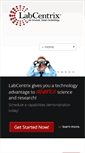 Mobile Screenshot of labcentrix.com